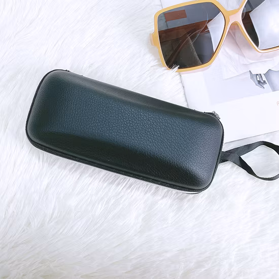 Moda personalizada estilo zíper óculos de sol caixa de óculos