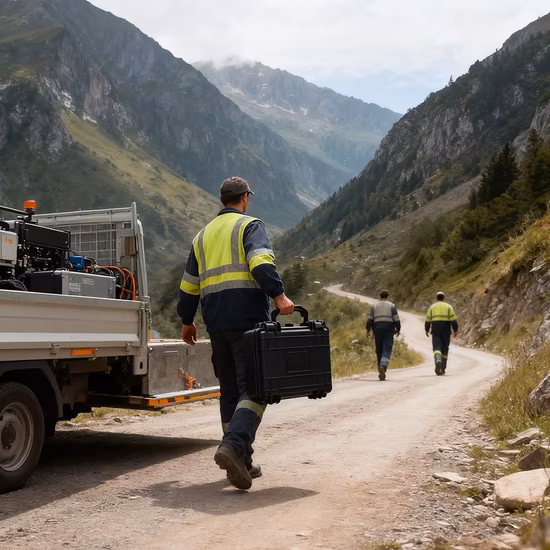 Maleta de ferramentas de plástico PP pequena com espuma Pick and Pluck