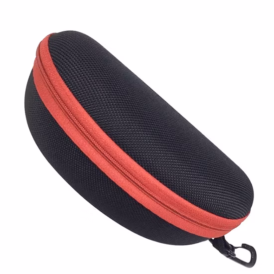 Estojo para óculos esportivos à prova de choque EVA Estojo para óculos e óculos de sol com zíper rígido